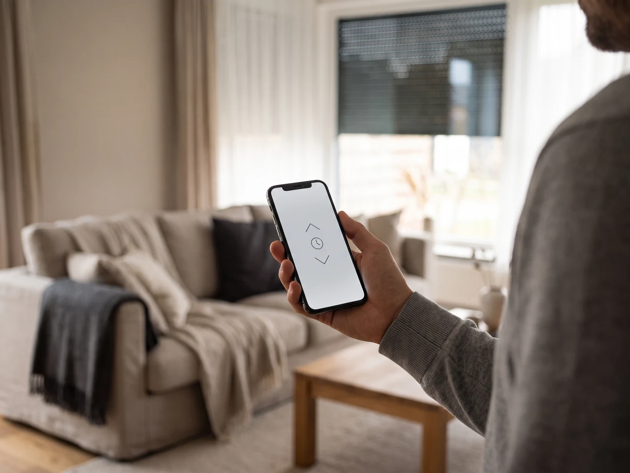 Sterowanie roletami przez smartfon w systemie TaHoma Somfy