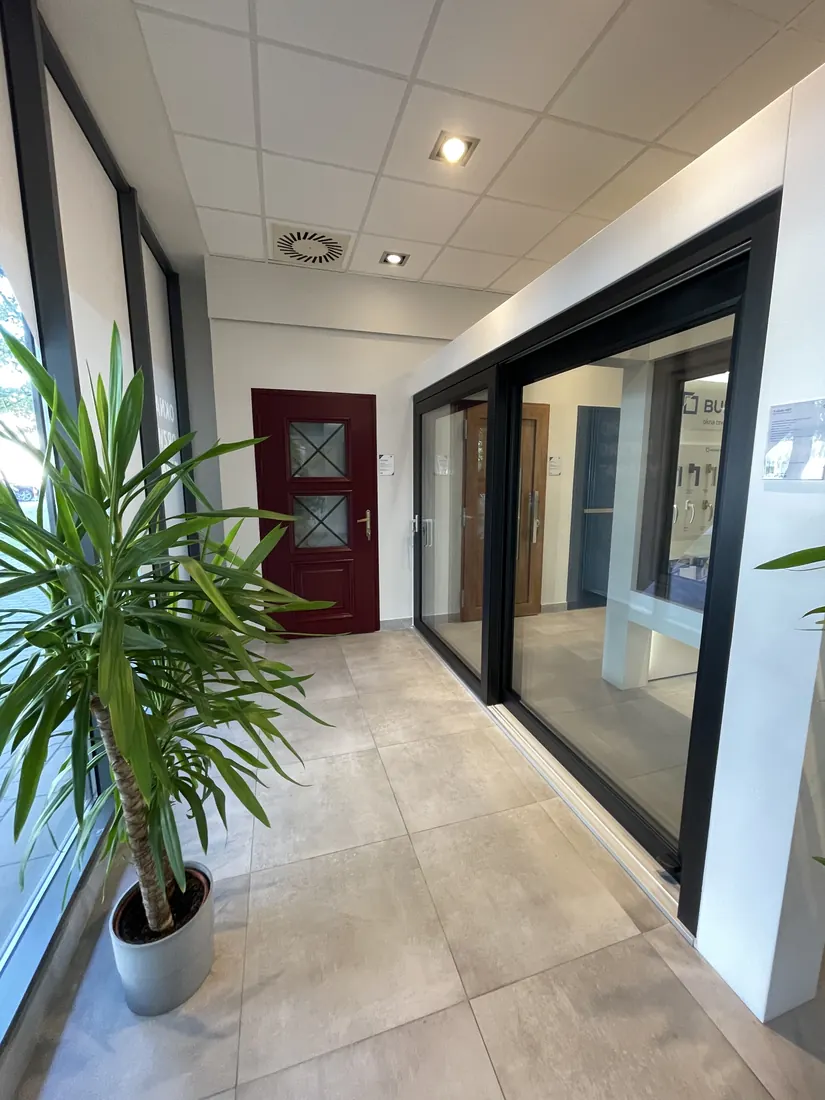 Drzwi tarasowe w pełnym wymiarze — Salon Budvar Warszawa