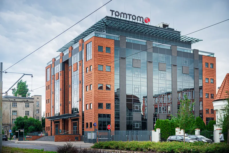 TomTom — Biurowiec Agraf — Łódź, Polesie — ul. Żeromskiego — zdjęcie 1